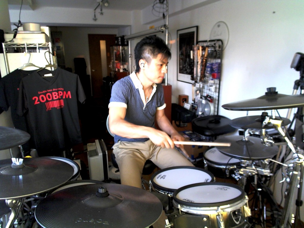 齋藤たかし V-Drums 自宅レコーディング 1 齊藤たかし