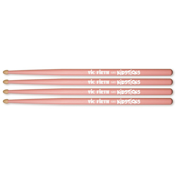 VIC FIRTH ビックファース キッズ ジュニア用 スティック ピンク :2ペア