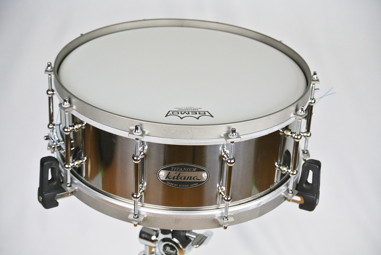 Read more about the article Kitano オールチタンスネア 14ｘ5.25インチ シングルフープ