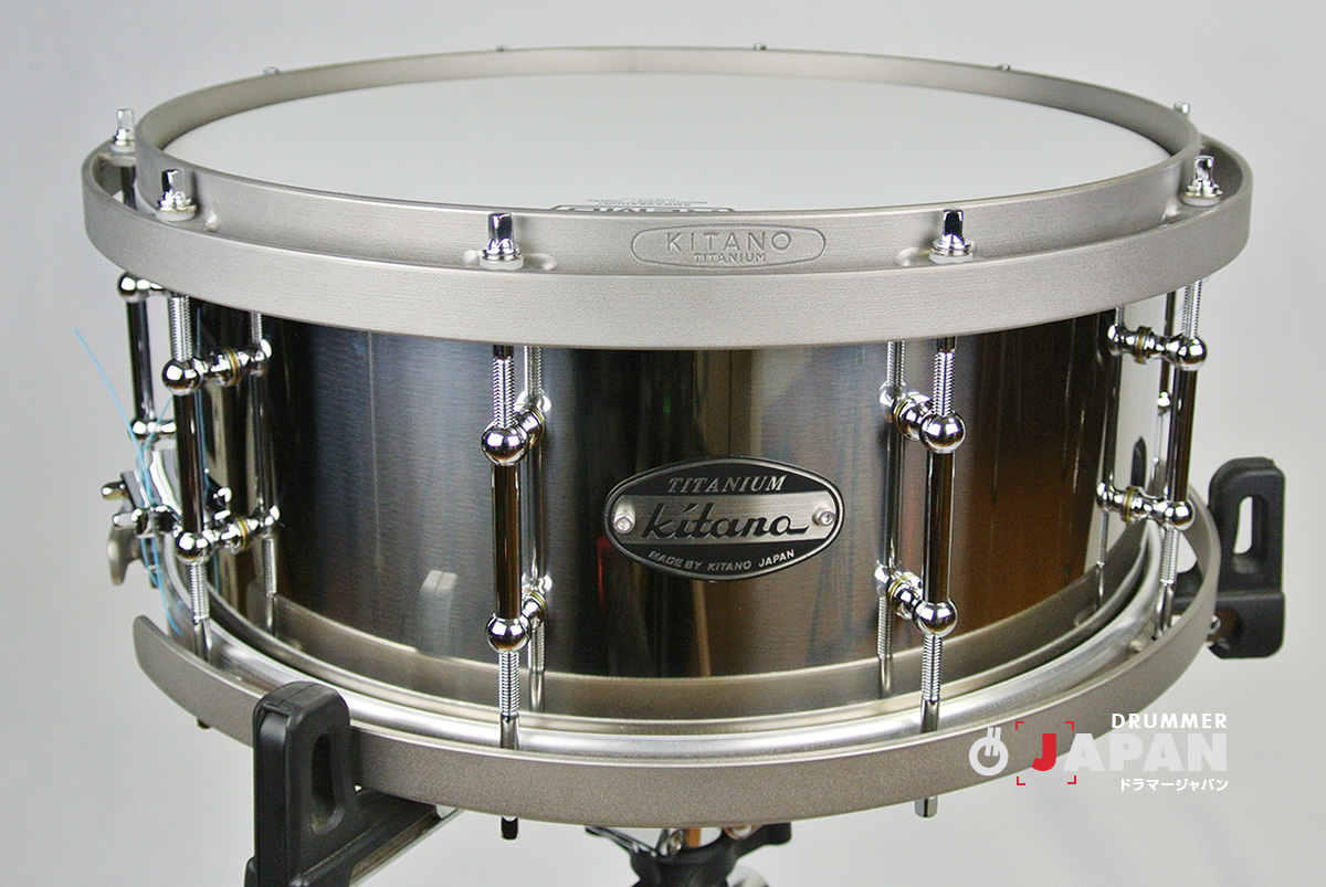 Read more about the article Kitano オールチタンスネア 14ｘ6.25インチ ダブルフープ